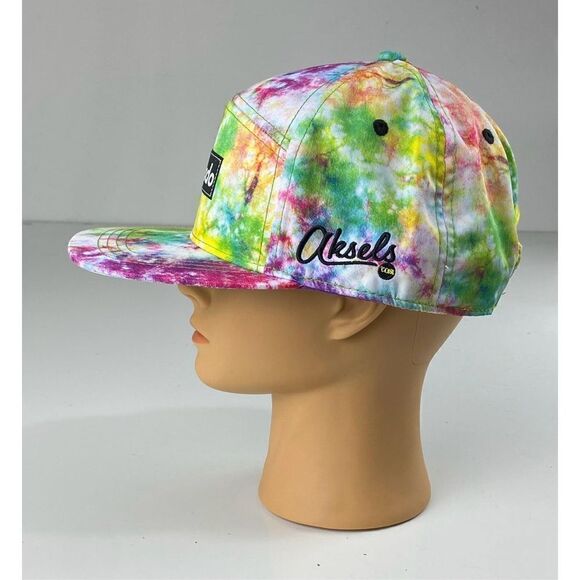Aksels Tie Dye Colorado Camper Hat Cap Adult Adjustable Multiple Color Blast DC1 - Picture 3 of 6